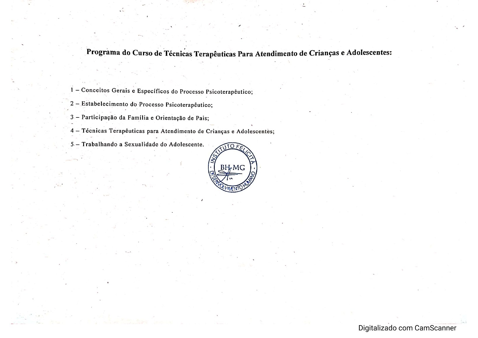 Técnicas Terapêuticas para Crianças e Adolescentes — Programa de Ana Vasconcelos
